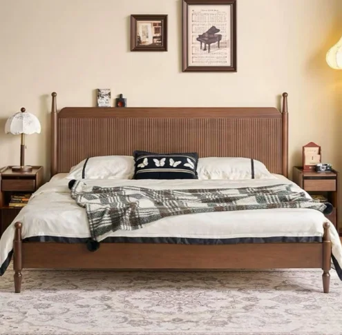 American Retro Slab Bed