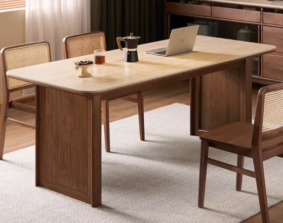 Travertine Dining Table