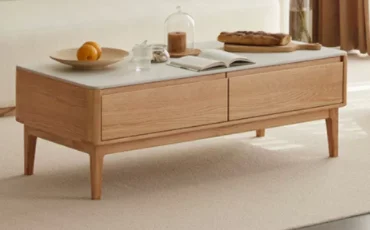 Beili Coffee Table(Stone Top)